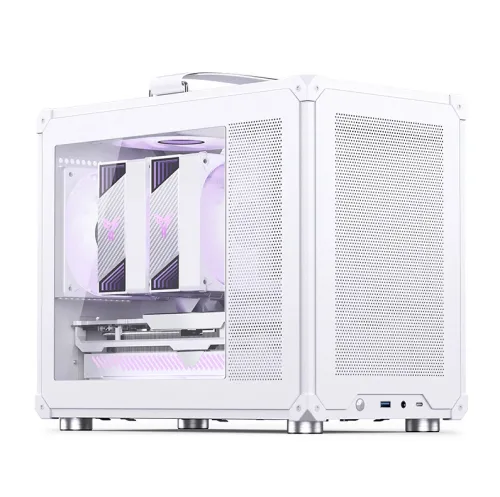 Case JONSBO C6 MAX White |Mini Tower M-ATX| ITX| VGA 335mm
